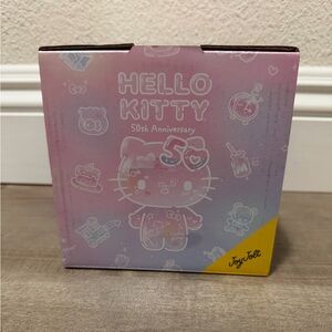 JoyJolt Hello Kitty 50th Anniversary Limited Edition 3D Double Wall Glass Mug